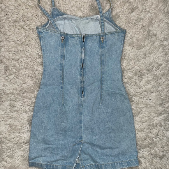 Denim Mini Dress - Picture 3 of 5